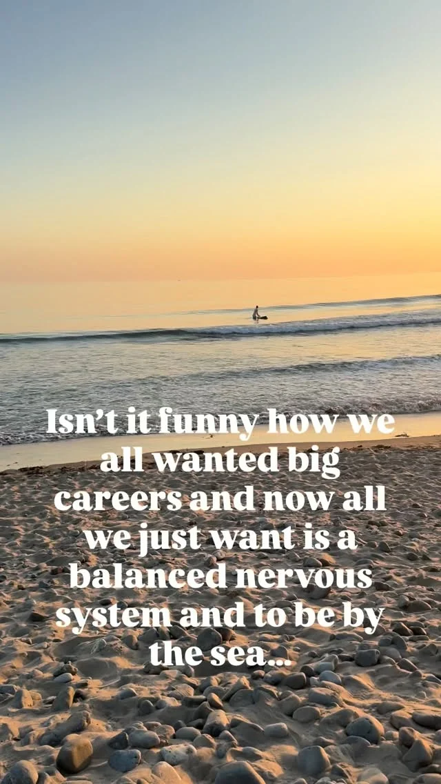 It’s the simple things…#nervoussystemregulation #sunsets #bythesea #somatichealing #bodybasedhealing